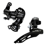 Kit Câmbio Dianteiro Traseiro Shimano Tourney 7v Ty300 Tz500