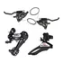 Kit Cambio Index E Alavanca C/ Manete V-fire Bicicleta 21v