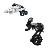 Kit Cambios Shimano Altus Dianteiro Traseiro M310 8 Vel