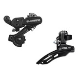 Kit Câmbios Shimano Tourney 21 Marchas Diant Tras Aro 26 29