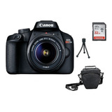 Kit Câmera Canon T100 18-55mm Iii Wifi Garantia Novo