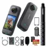 Kit Câmera De Ação Insta360 X4 Captura 8k30fps Lançamento