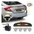 Kit Câmera De Ré + Sensor De Ré Display Sonoro Clio 2013