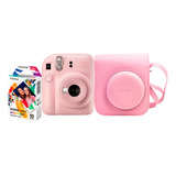 Kit Câmera Instantânea Fujifilm Instax Mini 12 Rosa
