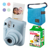 Kit Camera Instax Mini 12 Azul