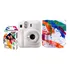 Kit Câmera Instax Mini 12 Branca+pack 10 Fotos, Bolsa Branca