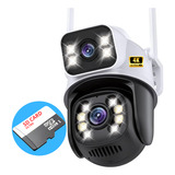 Kit Camera Ip Icsee Wifi Externa Cartão De Memória Sd 32gb