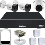 Kit Câmeras Intelbras Infravermelho Dvr Mhdx