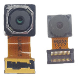Kit Câmeras Traseira Frontal Compatível LG K10 M250 Ds