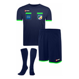 Kit Camisa Arbitro Azul Marinho