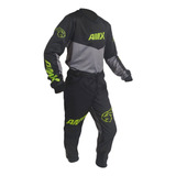 Kit Camisa Calça Infantil Roupa Amx Prime Trilha Motocross