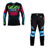 Kit Camisa Calça Piloto Trilha Motocross Pro Tork Next