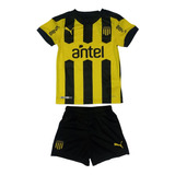 Kit Camisa Calção Futebol Infantil Penarol Original