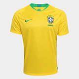 Kit Camisa + Calção Seleção Brasileira 2018 - Copa Do Mundo 