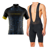 Kit Camisa Ciclismo Livestrong