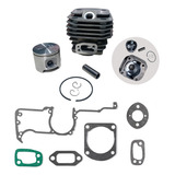 Kit Camisa Cilindro Pistão Jogo De Juntas Ms Husqvarna 61