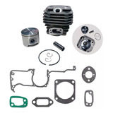 Kit Camisa Cilindro Pistão Jogo De Juntas Ms Husqvarna 61
