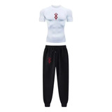 Kit Camisa Compressão Térmica E Calça Moletom Berserk Anime