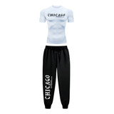 Kit Camisa Compressão Térmica E Calça Moletom Chicago Street