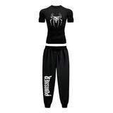 Kit Camisa Compressão Térmica E Calça Moletom The Punisher
