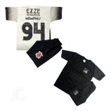 Kit Camisa E Short Infantil Time Futebol Memphis Depay