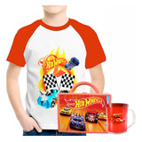 Kit Camisa Hotwheels Com