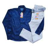 Kit Camisa Jeans E