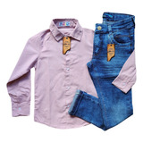 Kit Camisa Jeans E