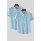 Kit Camisa Masculina Manga