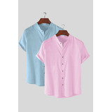 Kit Camisa Masculina Manga