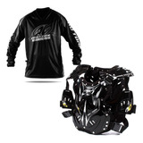 Kit Camisa Motocross Colete