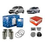Kit Camisa Pistao Anel