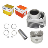 Kit Camisa Pistao Anel Nxr Bros 160 Es Esd 2015 Mahle