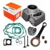 Kit Camisa Pistão Biela Valvula Cg 150 Fan Esi 2010 Mahle