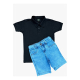 Kit Camisa Polo Infantil