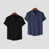 Kit Camisa Slim Masculina