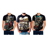 Kit Camisas Camisetas Moto