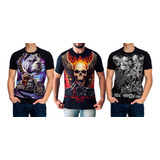 Kit Camisas Moto Motoqueiro