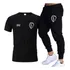 Kit Camiseta + Calça Moletom Corinthians Cp Timão Sccp Fiel
