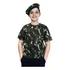 Kit Camiseta Camuflada Infantil + Boina