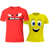Kit Camiseta Casal Masculina