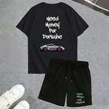 Kit Camiseta E Bermuda