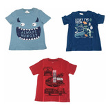 Kit Camiseta Infantil Menino
