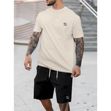 Kit Camiseta Masculina Short