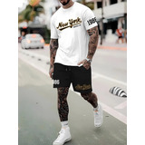 Kit Camiseta Masculina Short