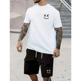 Kit Camiseta Masculina Short