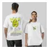 Kit Camiseta Oversized Casal Shrek E Fiona Conjunto Namorado