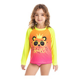 Kit Camiseta Sunga Sunquini Proteção Solar Roupa Praia Uva