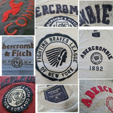 Kit Camisetas Abercrombie & Fitch Atacado!