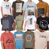 Kit Camisetas Básicas Hering Estampada Masculina